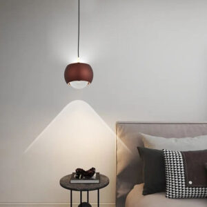 Pendul LED RFAN, Model D20900, Lumina Neutra, Inaltime Reglabila, 7W, Visiniu