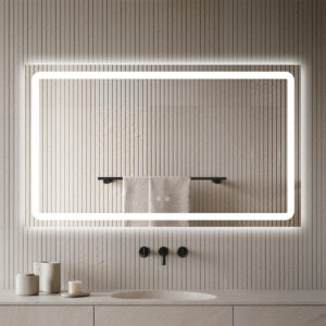 Oglinda LED si Touch, cu Functie Dezaburire, 110 X 70 cm, Smack