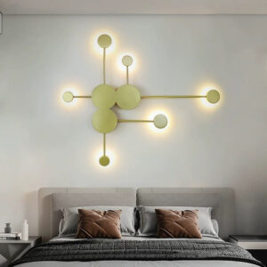 Aplica LED, 3 Tipuri De Lumina, 45W, Auriu