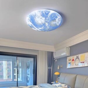 Plafoniera LED RFAN, Model Pamant, 48W, Trei Tipuri De Lumina