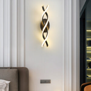 Aplica LED, 3 Tipuri De Lumina, 36W, Negru