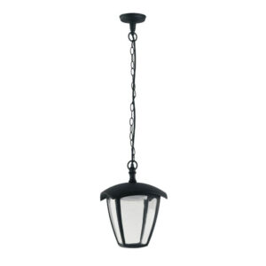 Aplica Exterior RFAN, Model Lady/S1, Material Aluminiu, IP44, Lumina Neutra, 12W, Negru