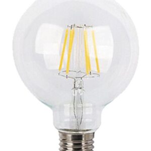 Bec LED RFAN, E27, Lumina Calda, 3000K, 8W, Transparent