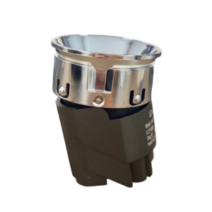 Spot LED COB RFAN, Incastrat, Fara Rama, Lumina Neutra, 4000K, 15W, Gri/Negru