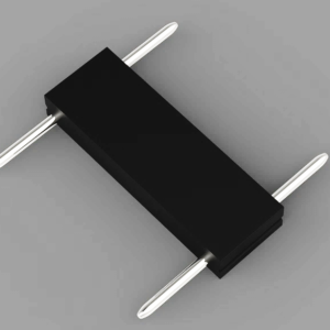 Conector Linie Sina Magnetica Aplicata Slim, Negru