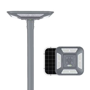 Proiector LED Stradal, Cu Telecomanda, Rezistent la Apa IP65, cu Panou Solar Si Senzor De Miscare, 400W, YC-LH-001