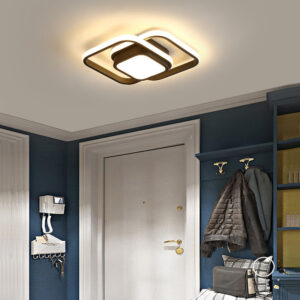 Lustra LED, 3 Tipuri De Lumina, 72W, Negru