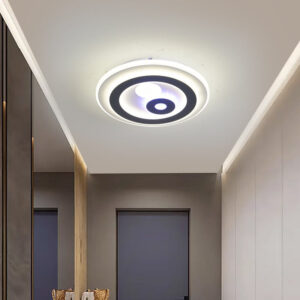 Aplica LED, 3 Tipuri De Lumina, 78W, Alb/Negru