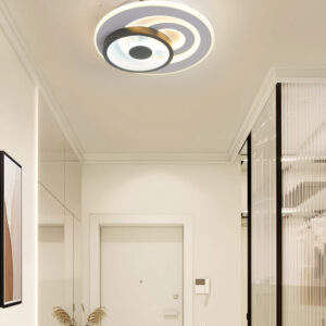 Aplica LED, 3 Tipuri De Lumina, 74W, Alb/Negru