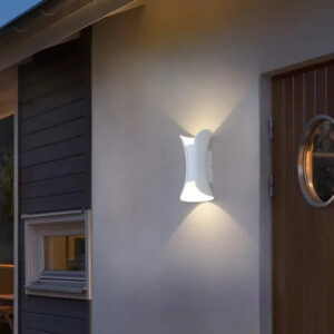 Aplica Exterior RFAN, Model K-2335WH, Material Aluminiu, IP65, Lumina Calda, 10W, Alb