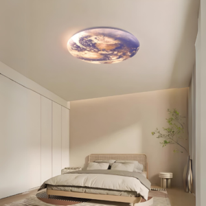 Plafoniera LED RFAN, Model Pamant, 96W, Trei Tipuri De Lumina