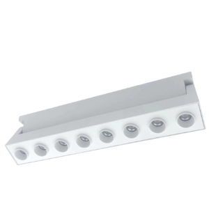 Grila LED Reglabila, Model MH110, Sina Magnetica Aplicata, Lumina Neutra, 15W, Alb
