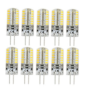 Set 10 x Becuri LED RFAN, G4, Lumina Calda, 3000K, 5W, 12V
