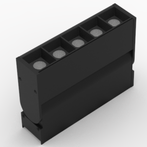 Grila LED Reglabila, Sina Magnetica Aplicata Slim, Lumina Neutra, 10W, Negru, Model MS30-FD5