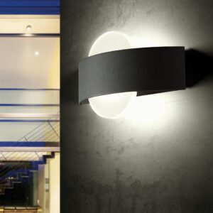 Aplica Exterior, Model 99139/16, Material Aluminiu, IP65, Lumina Neutra, 10W, Gri