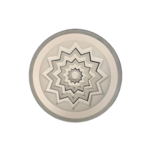 Lustra LED, 3 Tipuri de Lumina, 60W, Alb