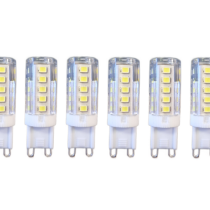 Set 10 x Becuri LED RFAN, G9, Lumina Calda, 3000K, 5W