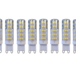 Set 10 x Becuri LED RFAN, G9, Lumina Calda, 3000K, 7W