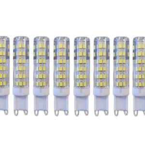 Set 10 x Becuri LED RFAN, G9, Lumina Neutra, 4000K, 9W